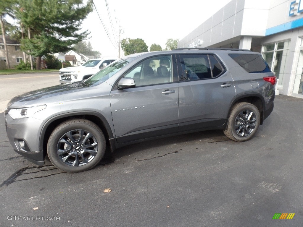 Satin Steel Metallic 2020 Chevrolet Traverse RS AWD Exterior Photo #135246534