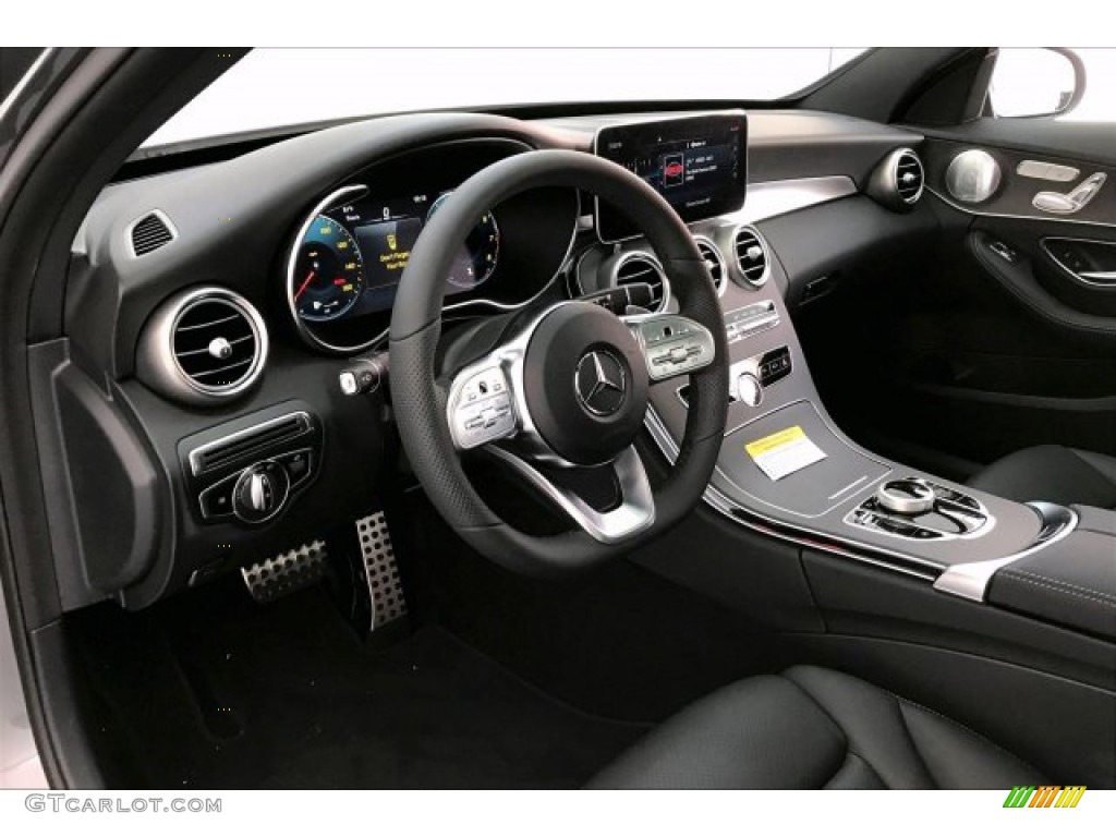 2020 Mercedes-Benz C 300 Sedan Black Dashboard Photo #135247698
