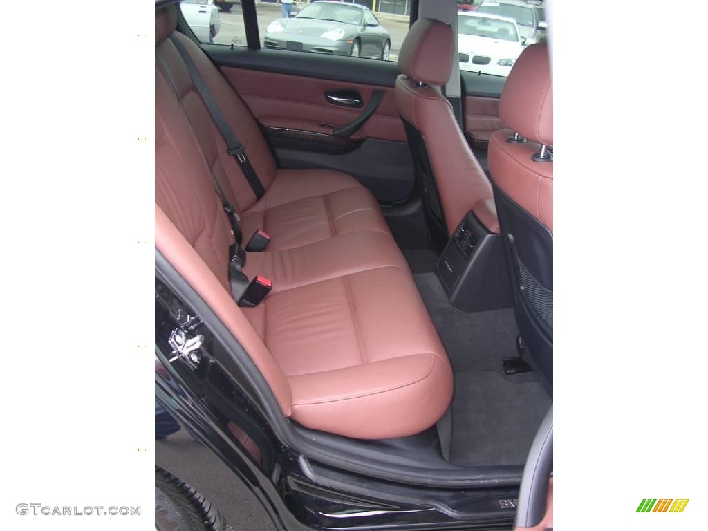2006 3 Series 325i Sedan - Jet Black / Terra/Black Dakota Leather photo #12
