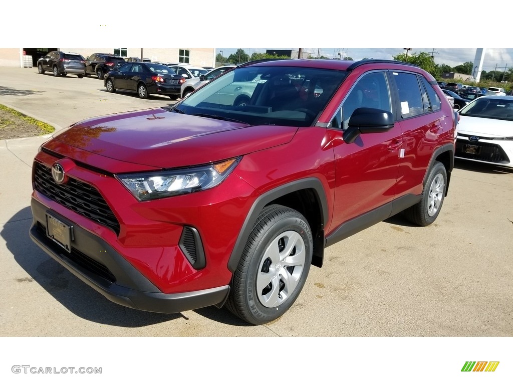 Ruby Flare Pearl 2019 Toyota RAV4 LE AWD Exterior Photo #135248885