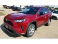 Ruby Flare Pearl 2019 Toyota RAV4 LE AWD Exterior