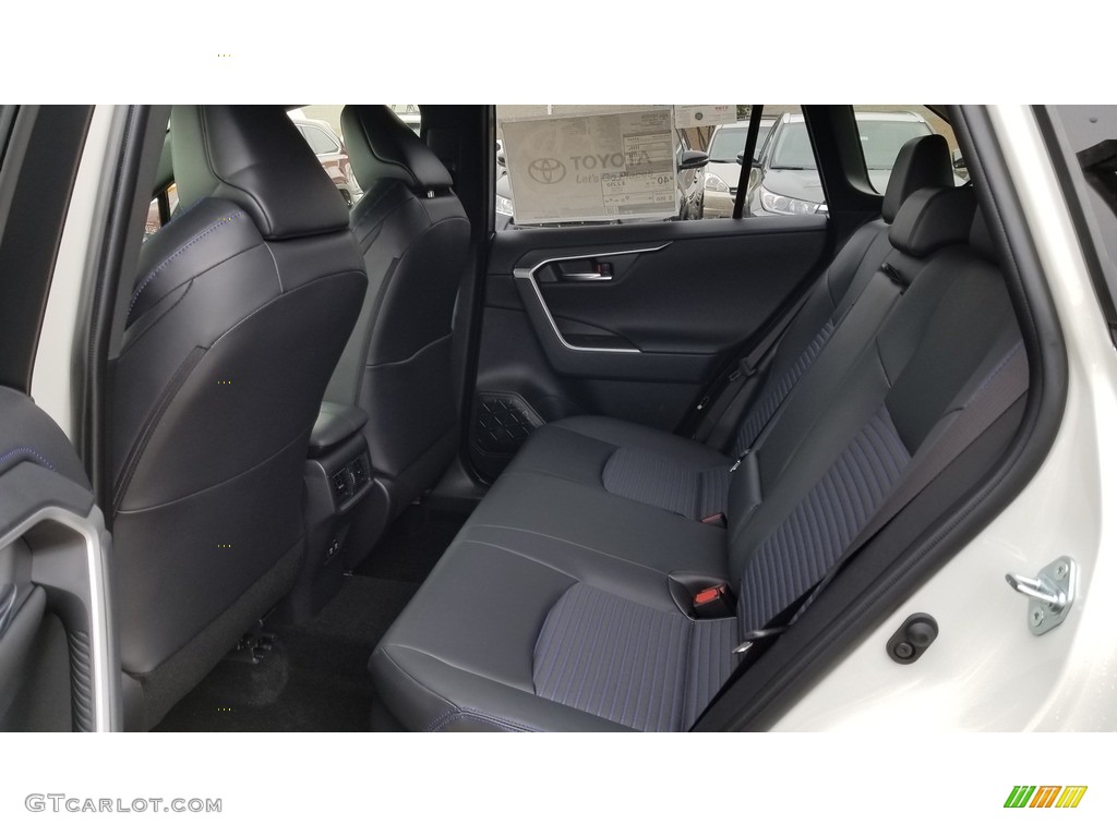 Black Interior 2019 Toyota RAV4 XSE AWD Hybrid Photo #135249089