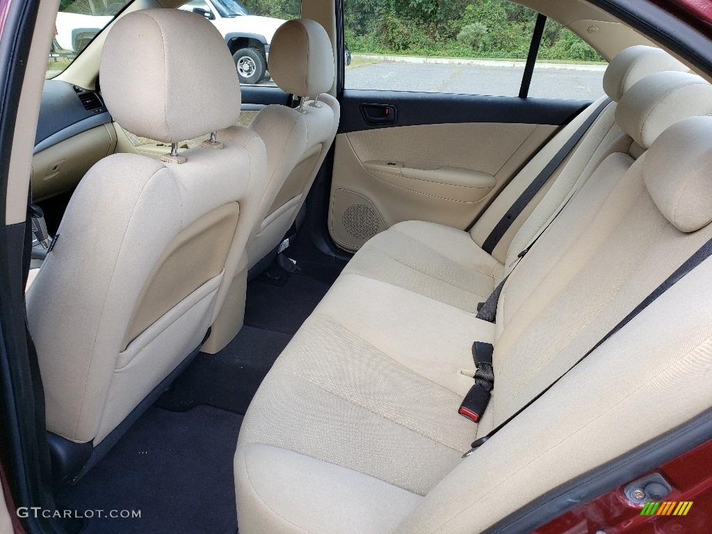 2010 Sonata GLS - Dark Cherry Red / Gray photo #15