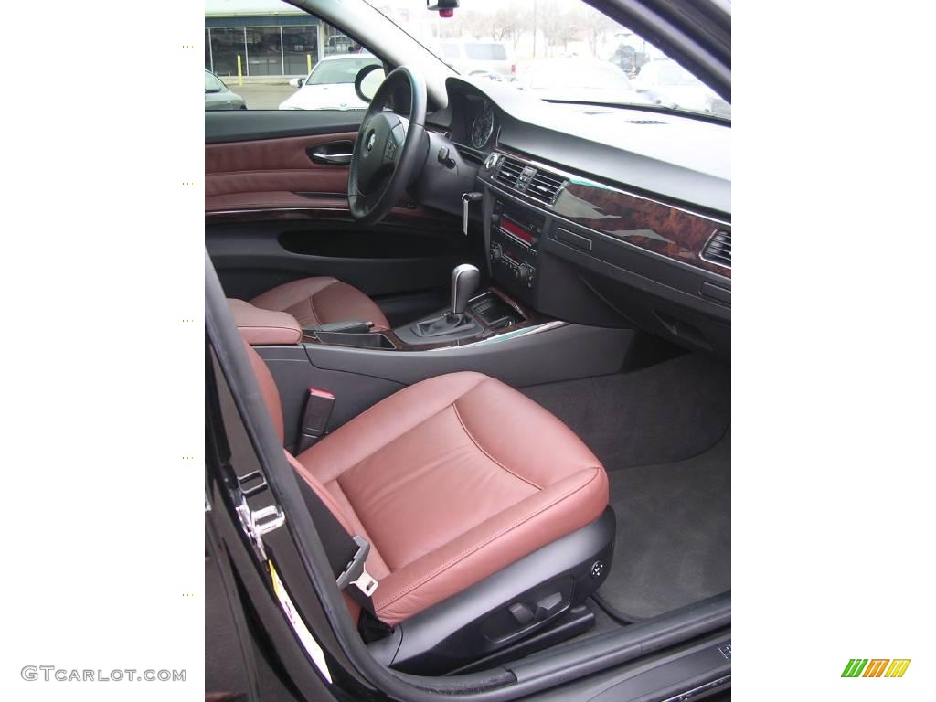 2006 3 Series 325i Sedan - Jet Black / Terra/Black Dakota Leather photo #15