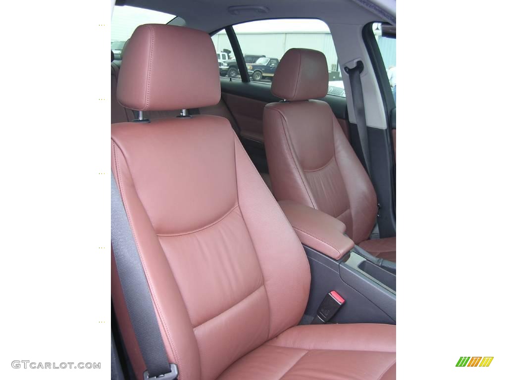 2006 3 Series 325i Sedan - Jet Black / Terra/Black Dakota Leather photo #16
