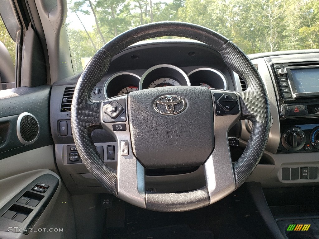 2014 Tacoma V6 SR5 Double Cab 4x4 - Pyrite Mica / Graphite photo #20