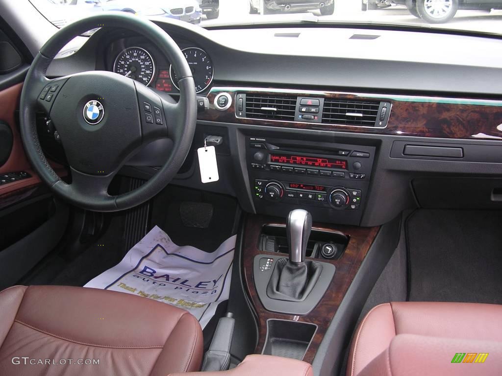 2006 3 Series 325i Sedan - Jet Black / Terra/Black Dakota Leather photo #18