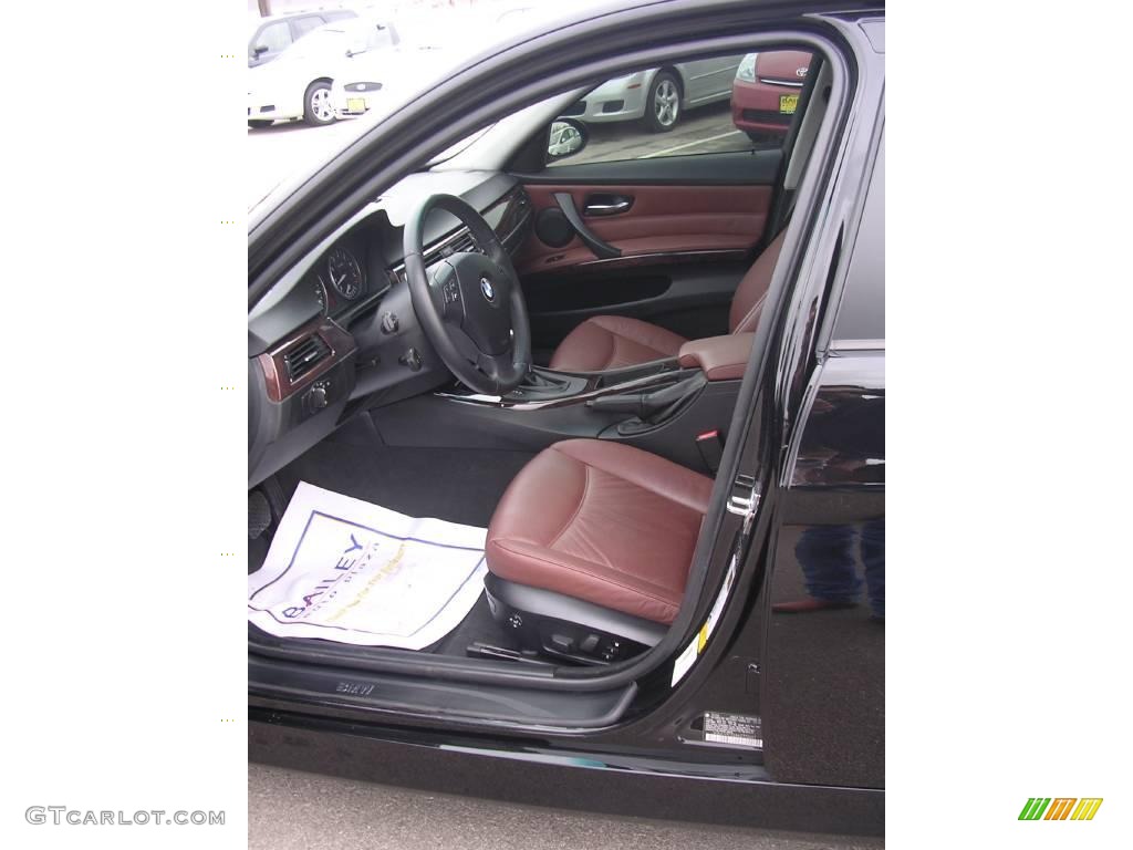 2006 3 Series 325i Sedan - Jet Black / Terra/Black Dakota Leather photo #19