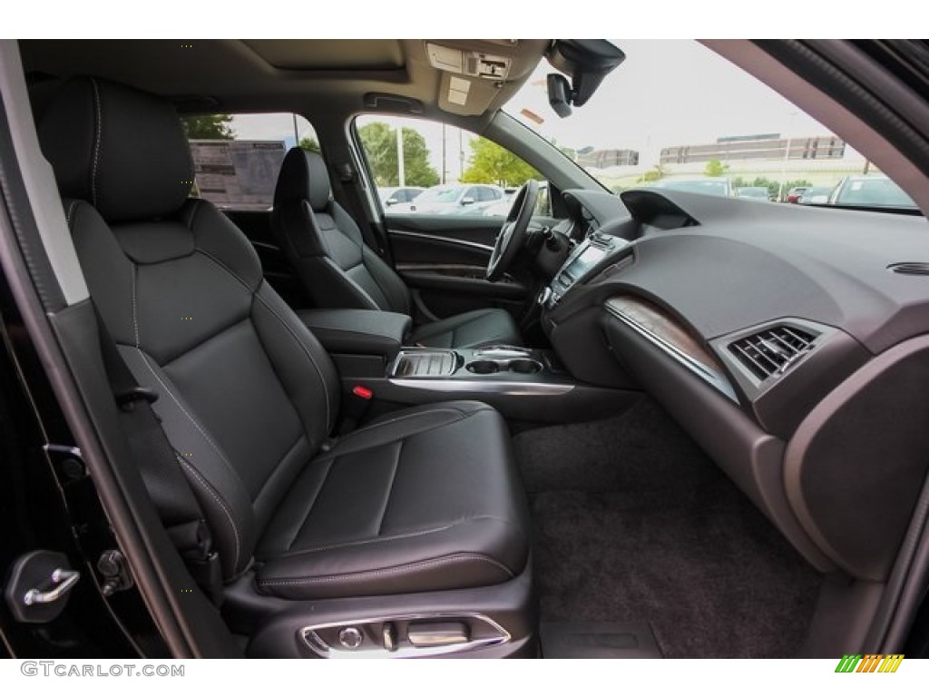 Ebony Interior 2020 Acura MDX Technology AWD Photo #135252326