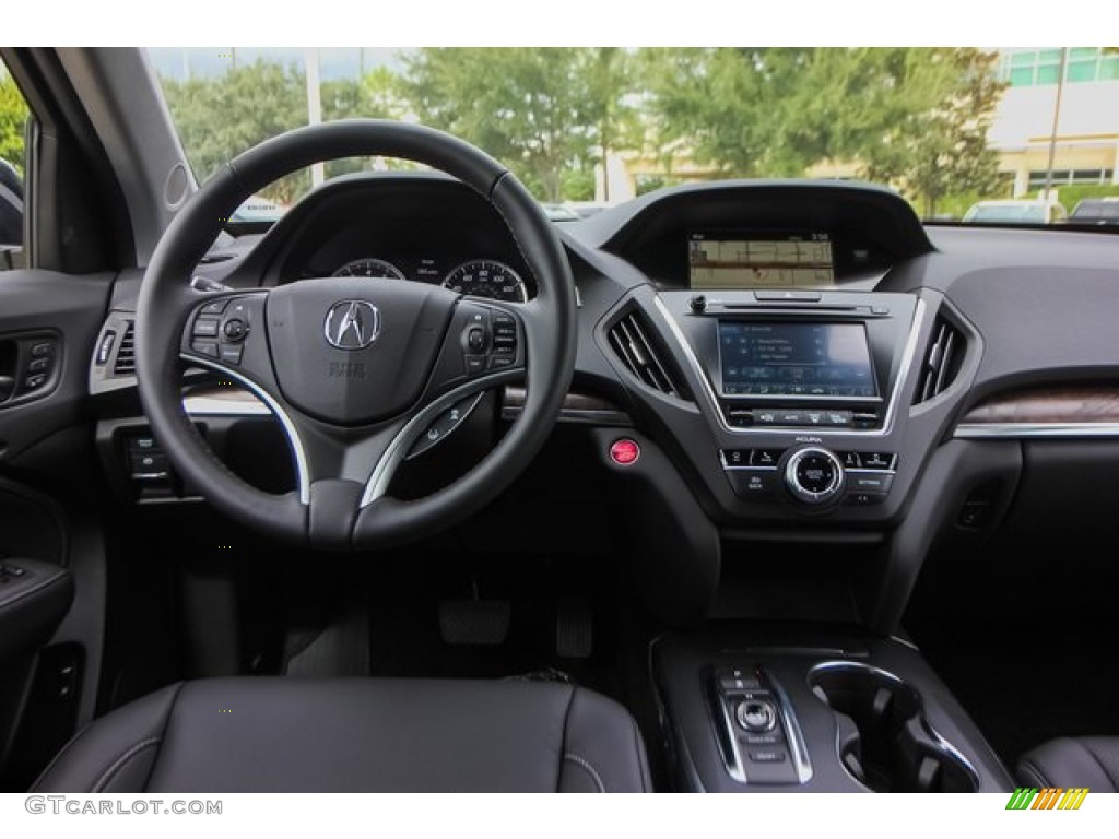 2020 Acura MDX Technology AWD Ebony Dashboard Photo #135252395