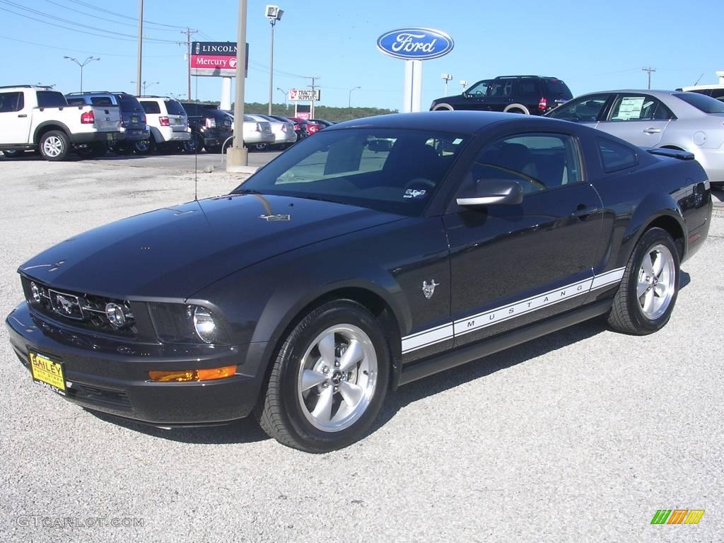 2009 Mustang V6 Premium Coupe - Alloy Metallic / Dark Charcoal photo #1