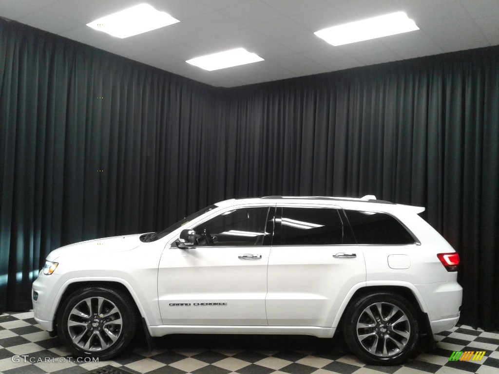 18 Bright White Jeep Grand Cherokee Overland 4x4 Gtcarlot Com Car Color Galleries