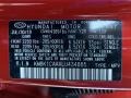 2020 Kona SE AWD Pulse Red Color Code Y2R