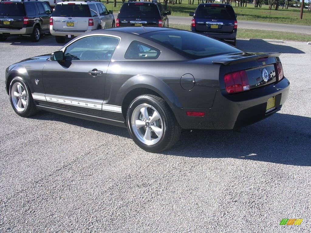 2009 Mustang V6 Premium Coupe - Alloy Metallic / Dark Charcoal photo #3