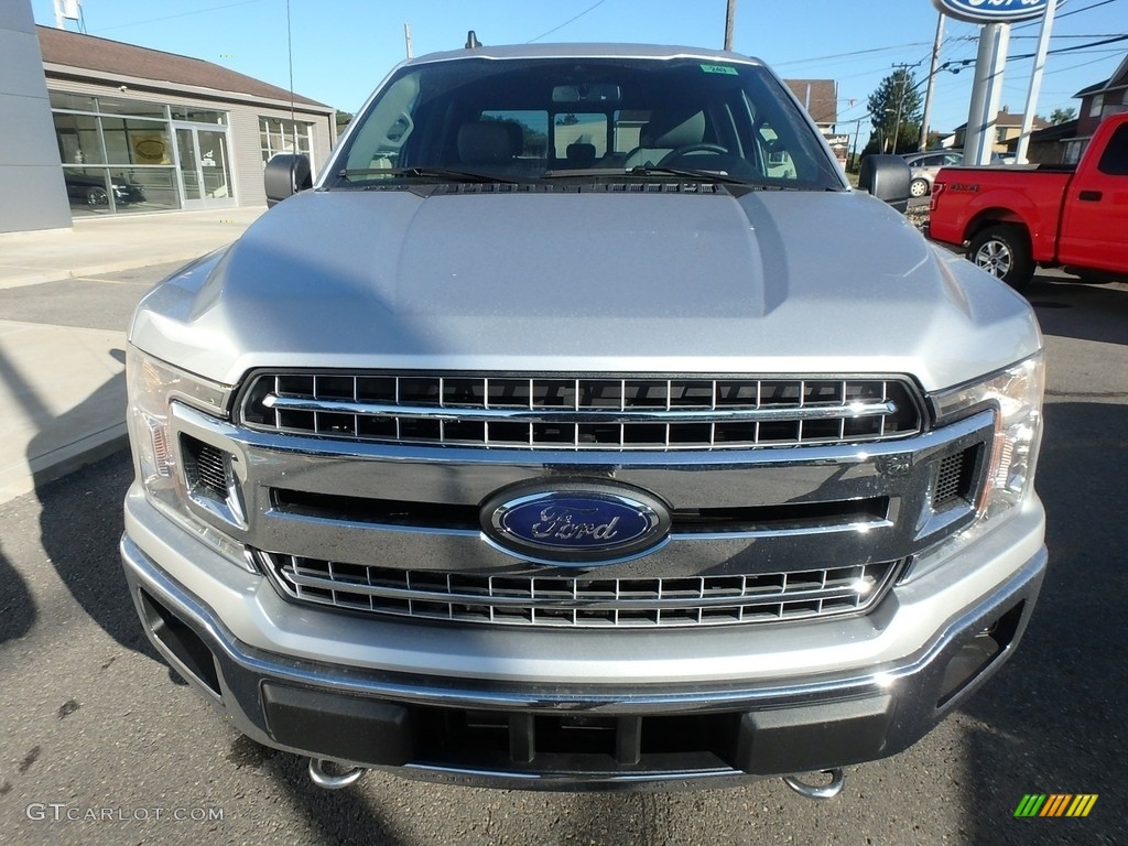 2019 F150 XLT SuperCrew 4x4 - Ingot Silver / Earth Gray photo #2