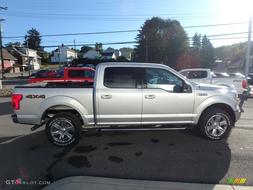 2019 F150 XLT SuperCrew 4x4 - Ingot Silver / Earth Gray photo #4