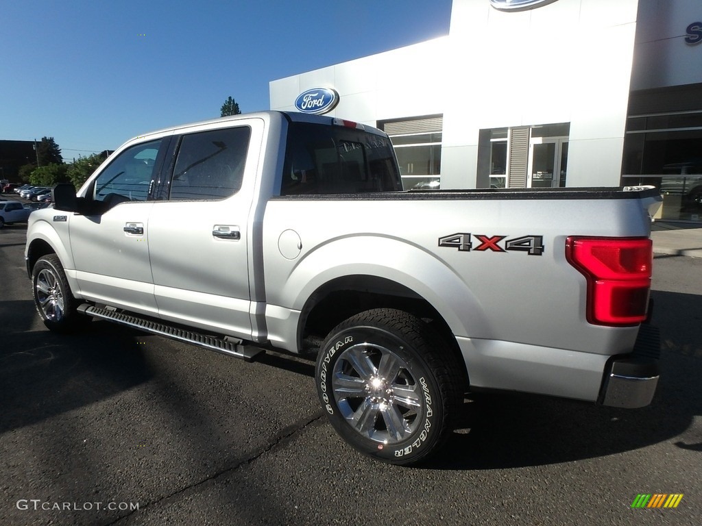 2019 F150 XLT SuperCrew 4x4 - Ingot Silver / Earth Gray photo #7