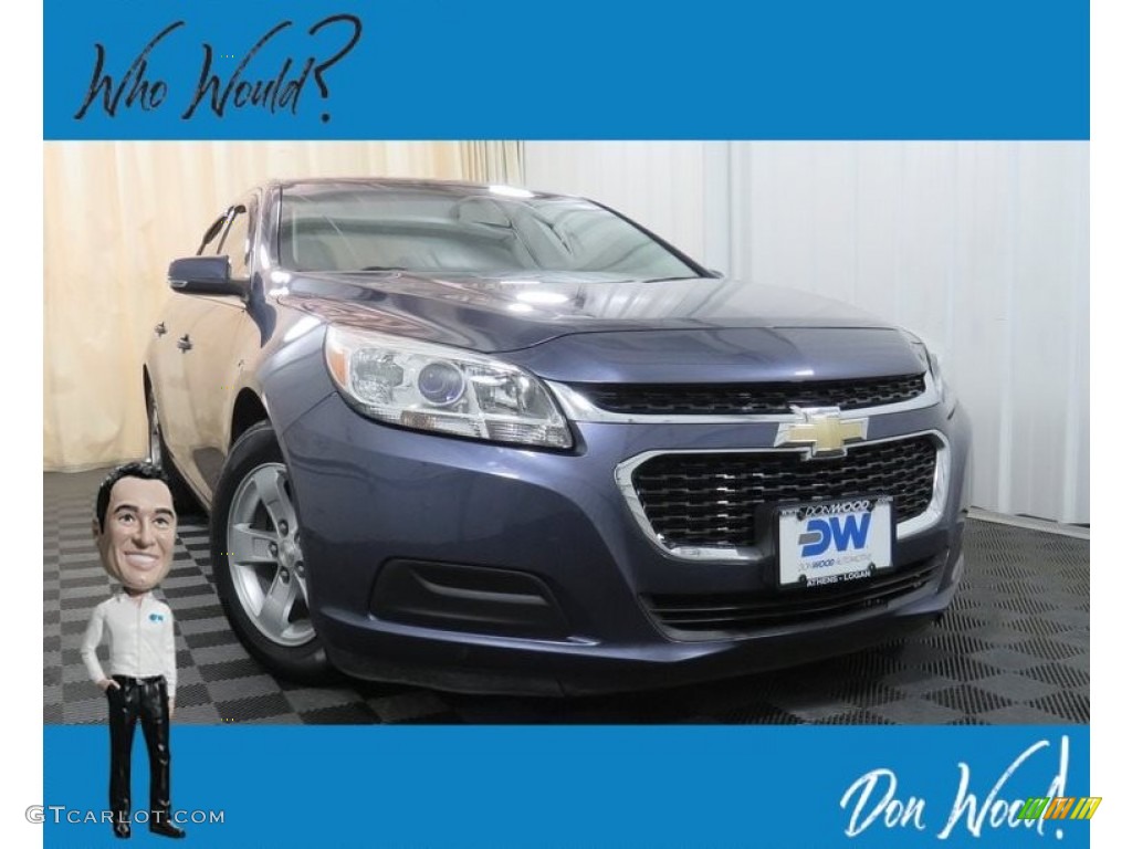 2014 Malibu LT - Atlantis Blue Metallic / Jet Black/Titanium photo #1