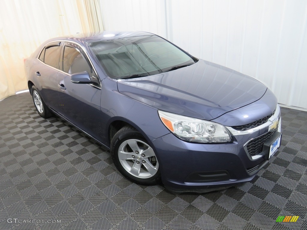 2014 Malibu LT - Atlantis Blue Metallic / Jet Black/Titanium photo #2
