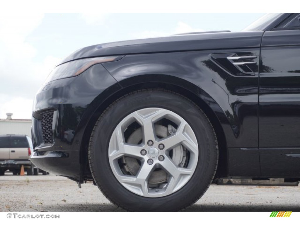 2020 Range Rover Sport HSE - Santorini Black Metallic / Ebony/Ebony photo #8
