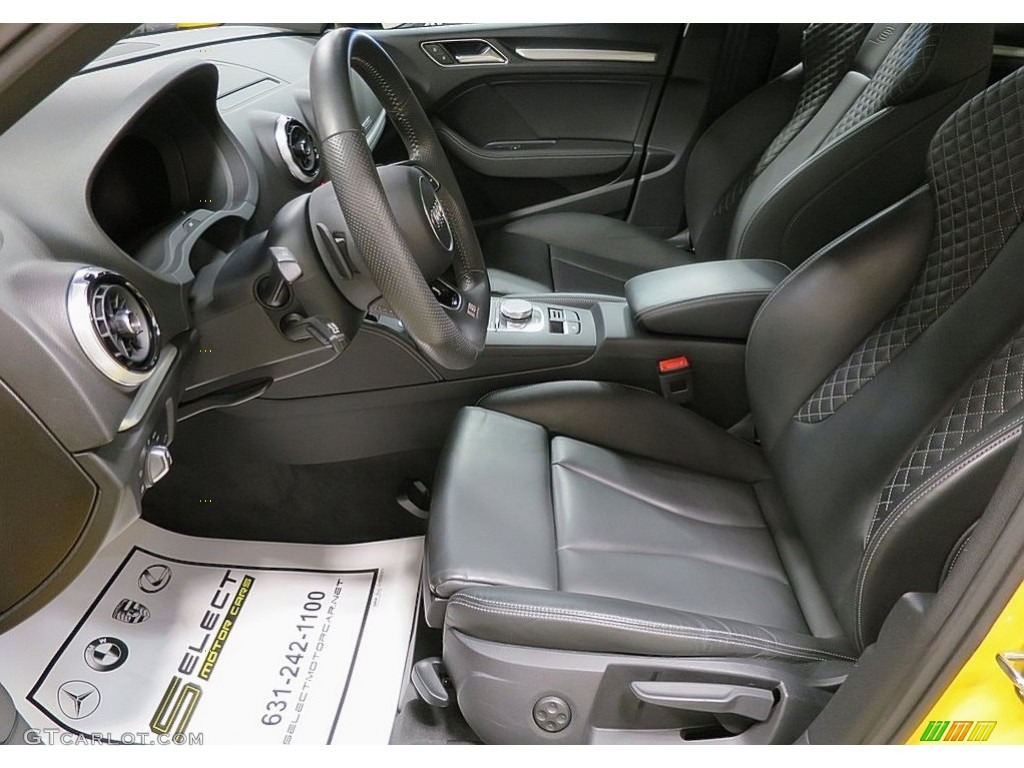 2018 Audi S3 2.0T Tech Premium Plus Front Seat Photo #135256133