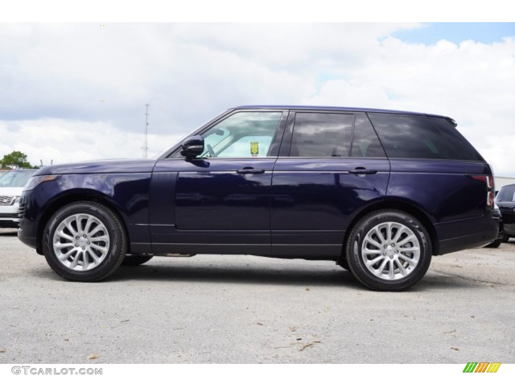 Portofino Blue Metallic 2020 Land Rover Range Rover HSE Exterior Photo #135256355