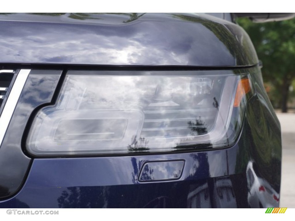 2020 Range Rover HSE - Portofino Blue Metallic / Almond/Espresso photo #9