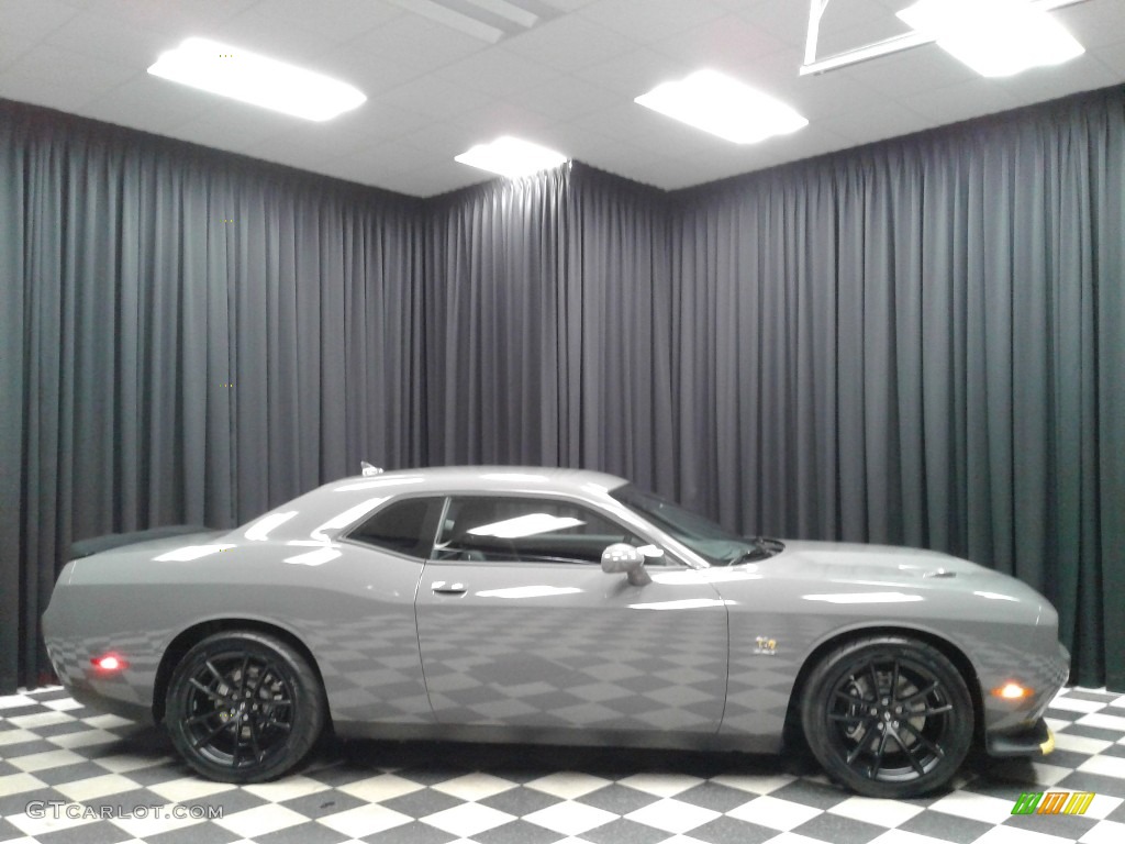 2019 Challenger R/T Scat Pack - Destroyer Gray / Black photo #5