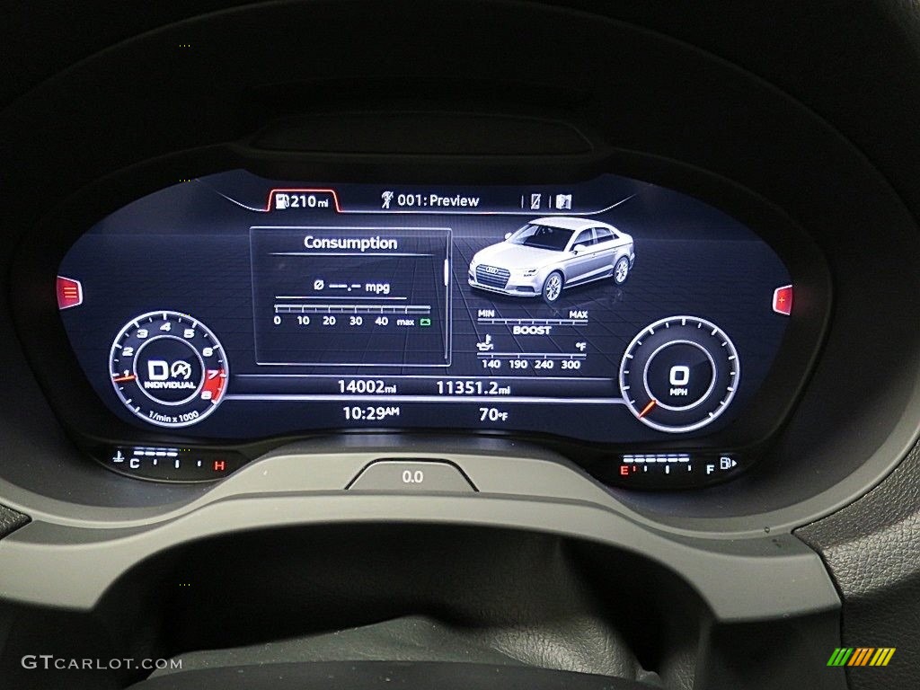 2018 Audi S3 2.0T Tech Premium Plus Gauges Photo #135256574