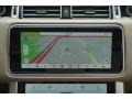 2020 Land Rover Range Rover Almond/Espresso Interior Navigation Photo
