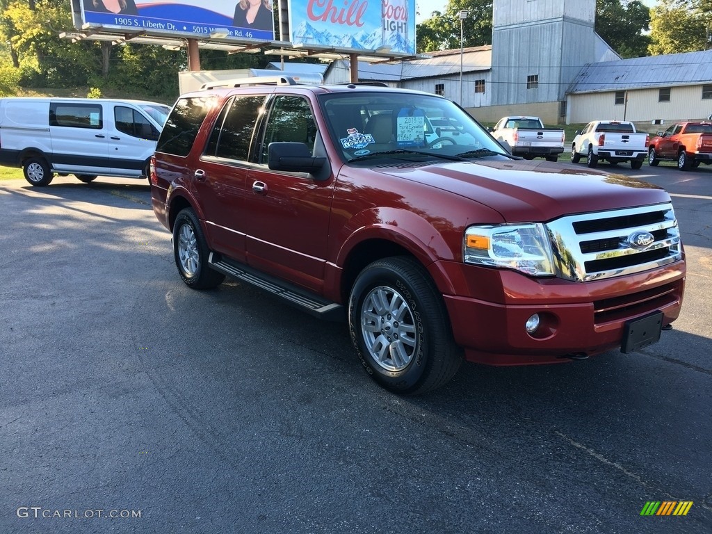 Ruby Red 2013 Ford Expedition XLT 4x4 Exterior Photo #135258104