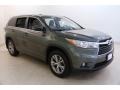 Alumina Jade Metallic 2015 Toyota Highlander XLE AWD