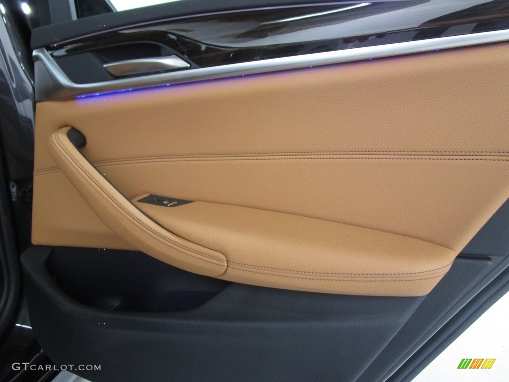 2019 5 Series 530e iPerformance xDrive Sedan - Dark Graphite Metallic / Cognac photo #16