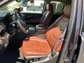 Kona Brown/Jet Black 2015 Cadillac Escalade Luxury 4WD Interior Color