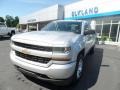 Silver Ice Metallic - Silverado LD Custom Double Cab 4x4 Photo No. 2