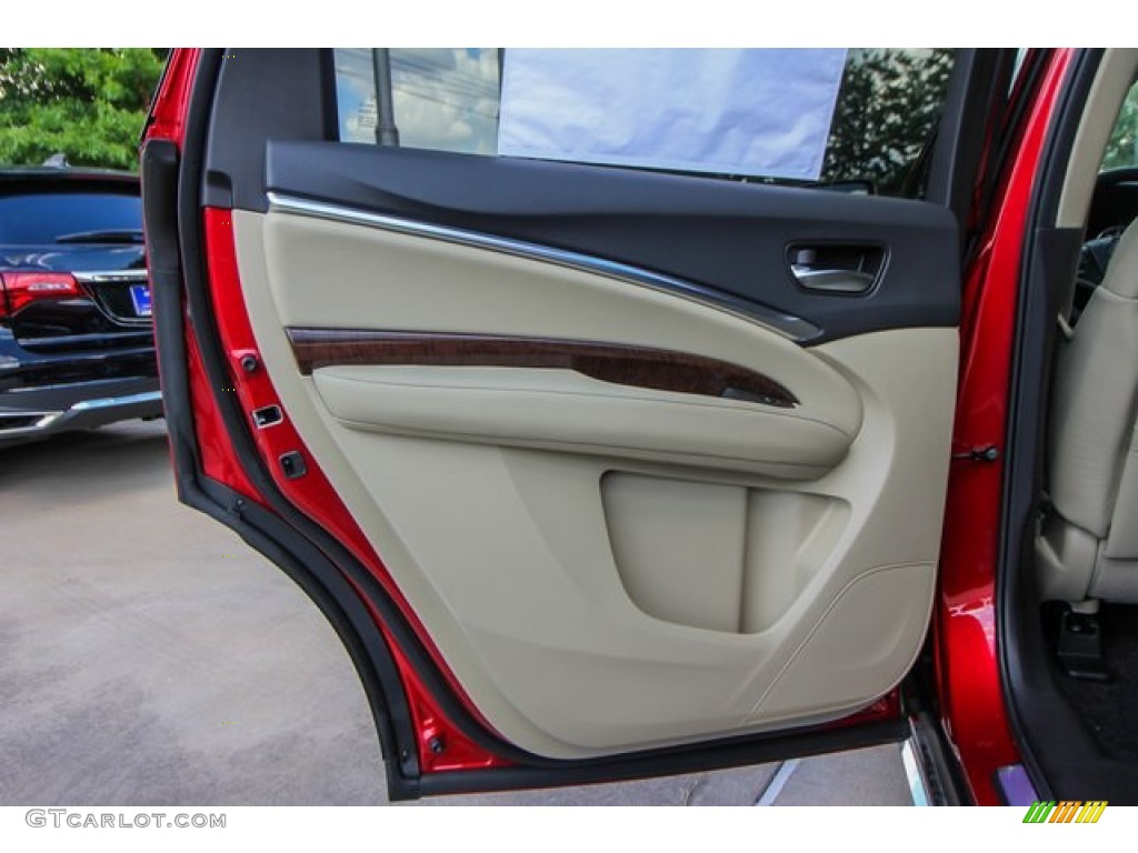 2019 Acura MDX Standard MDX Model Parchment Door Panel Photo #135264248