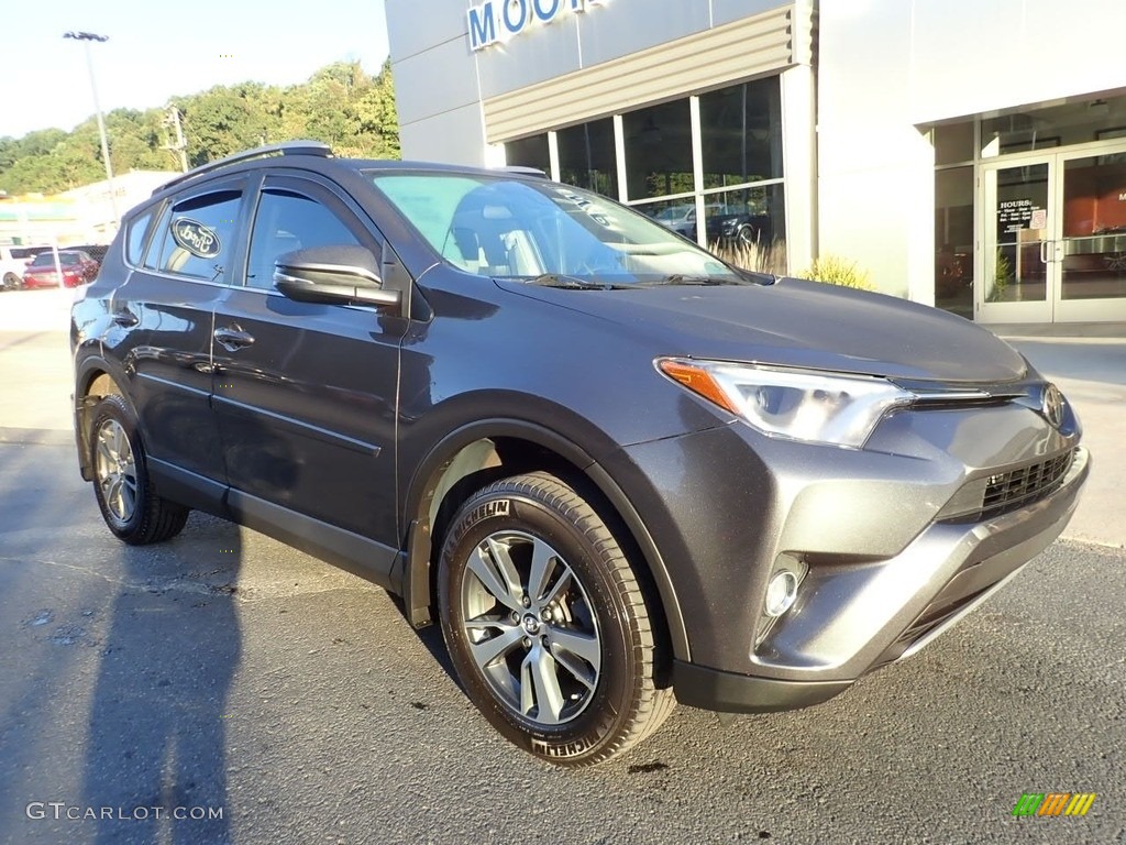 Magnetic Gray Metallic 2017 Toyota RAV4 XLE Exterior Photo #135265518