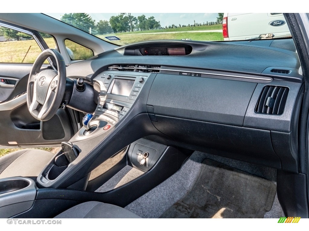 2013 Toyota Prius Five Hybrid Misty Gray Dashboard Photo #135268857