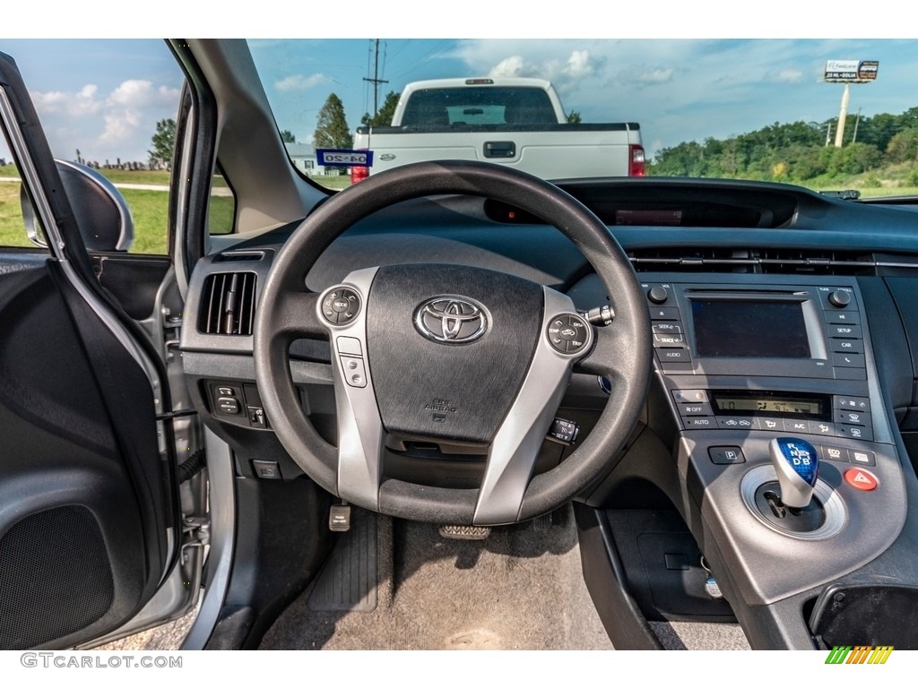 2013 Toyota Prius Five Hybrid Steering Wheel Photos