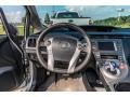 Misty Gray 2013 Toyota Prius Five Hybrid Steering Wheel