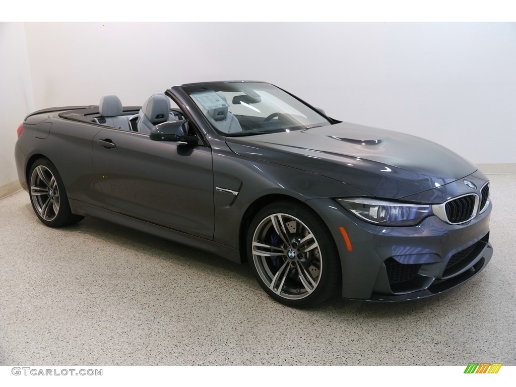 Mineral Grey Metallic 2018 BMW M4 Convertible Exterior Photo #135269096