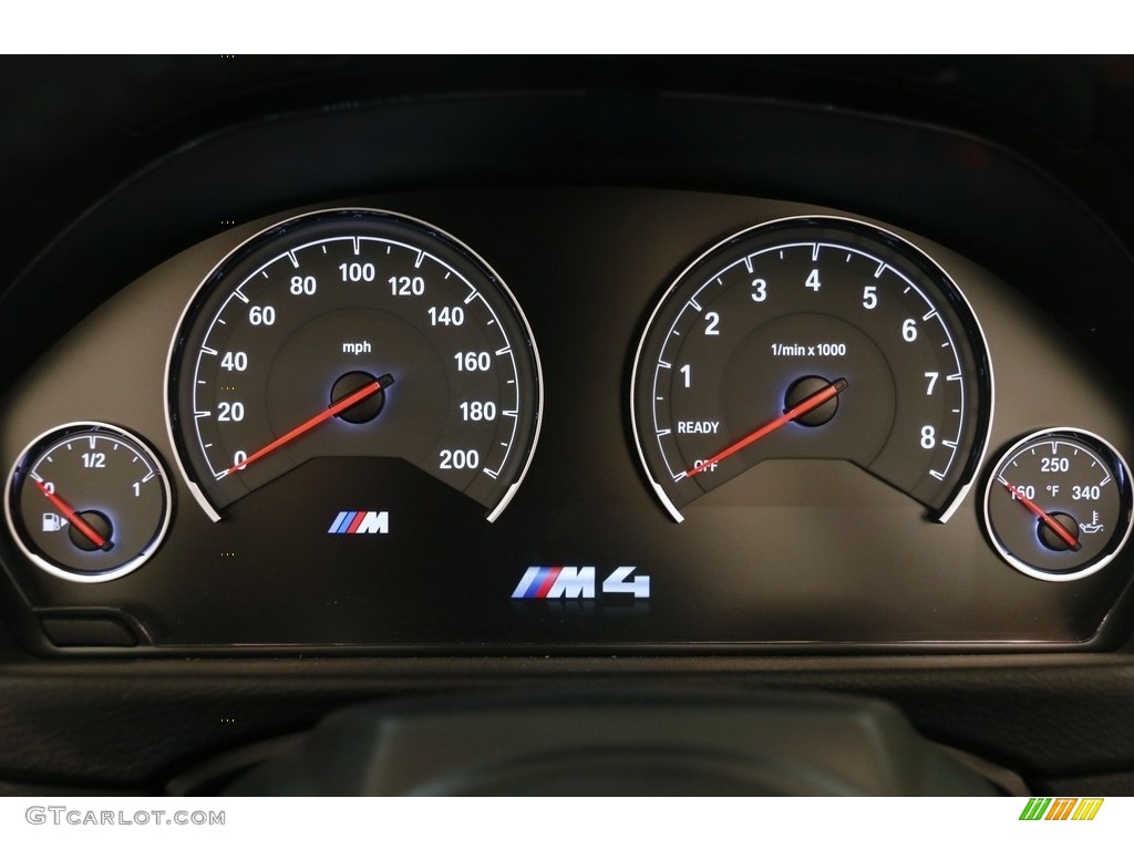 2018 BMW M4 Convertible Gauges Photo #135269253