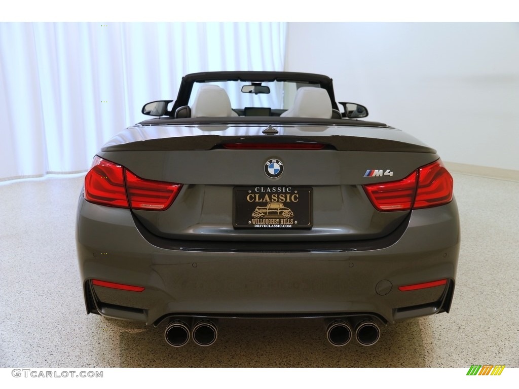 2018 M4 Convertible - Mineral Grey Metallic / Silverstone photo #32