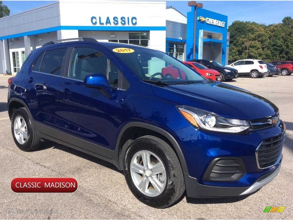 2017 Trax LT AWD - Blue Topaz Metallic / Jet Black photo #1