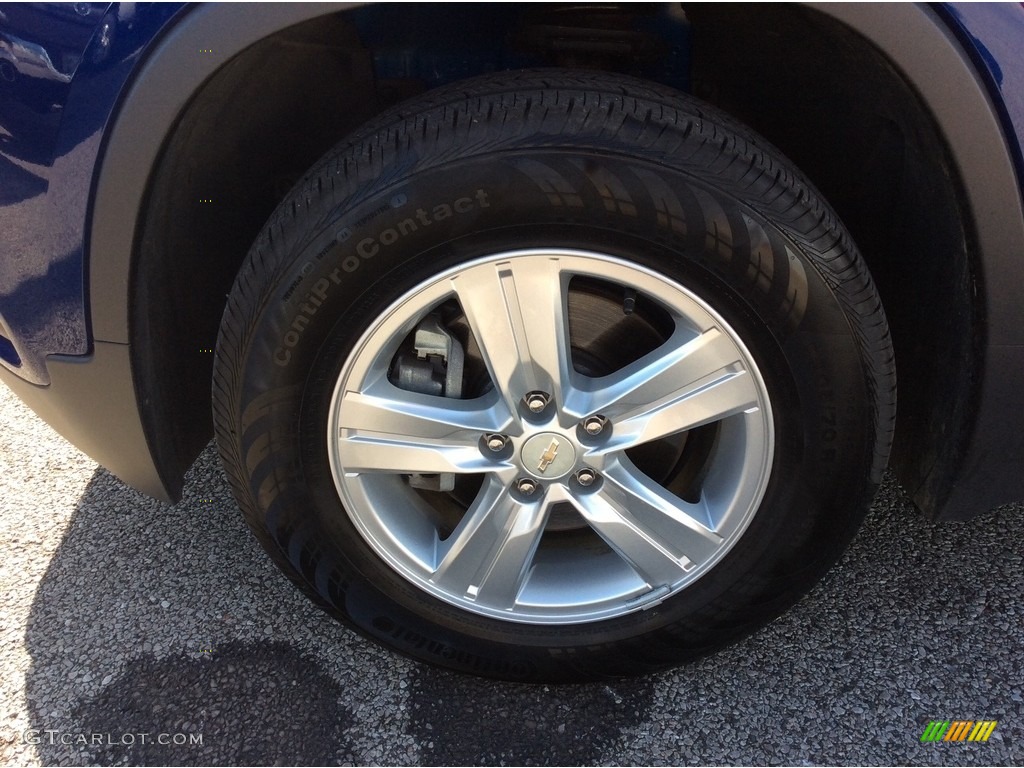 2017 Trax LT AWD - Blue Topaz Metallic / Jet Black photo #14