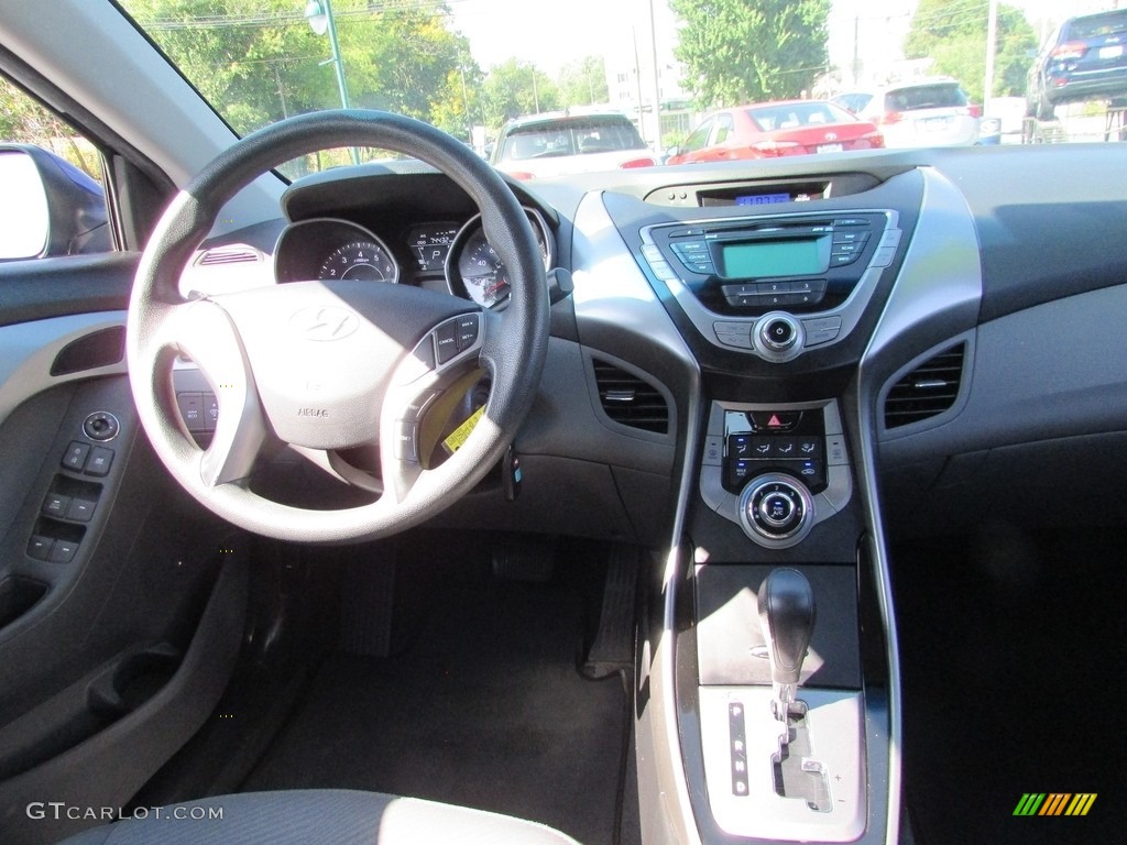 2013 Elantra GLS - Indigo Night / Gray photo #10