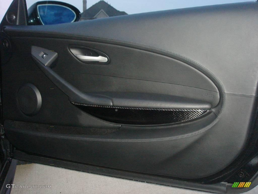 2006 M6 Coupe - Black Sapphire Metallic / Black photo #16