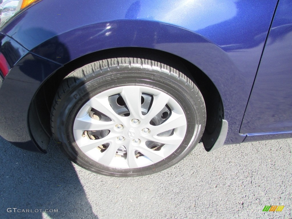 2013 Elantra GLS - Indigo Night / Gray photo #21