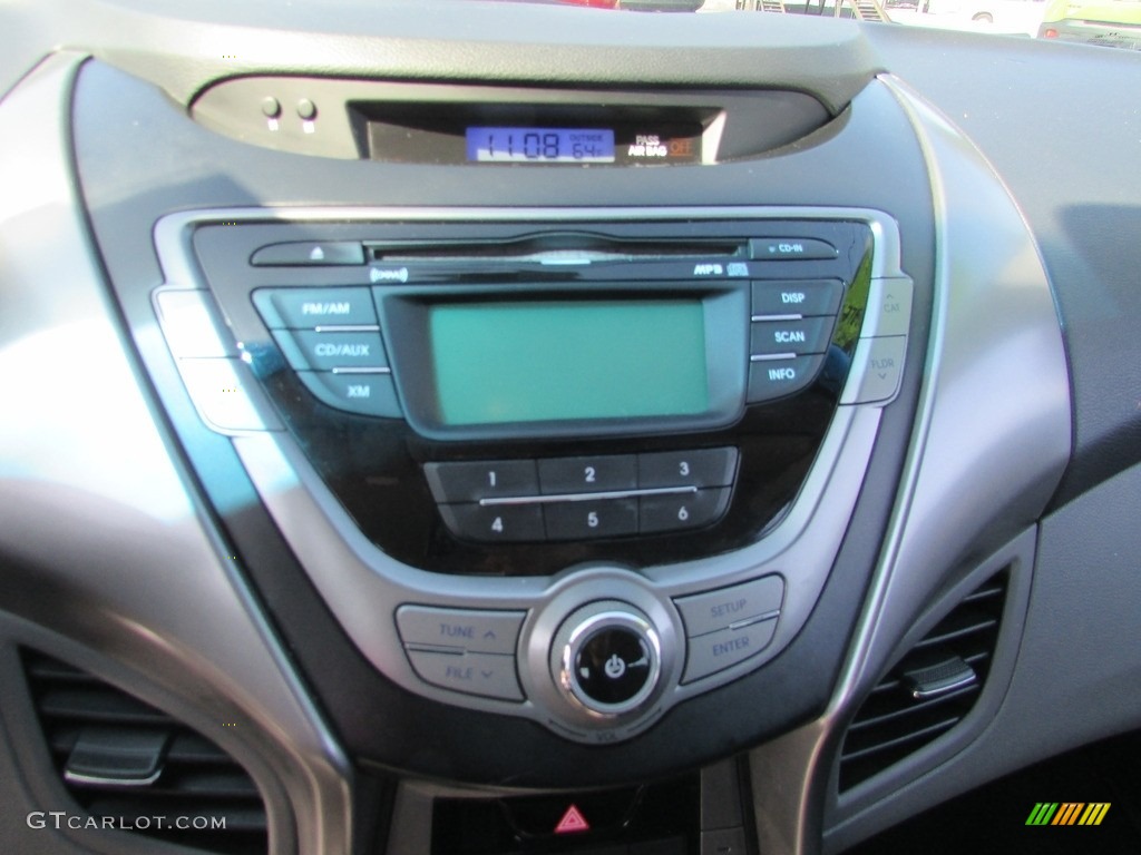 2013 Elantra GLS - Indigo Night / Gray photo #24