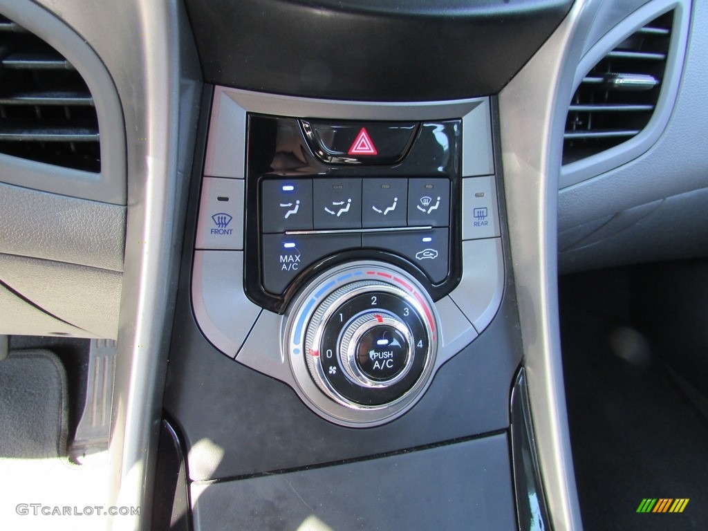 2013 Elantra GLS - Indigo Night / Gray photo #25